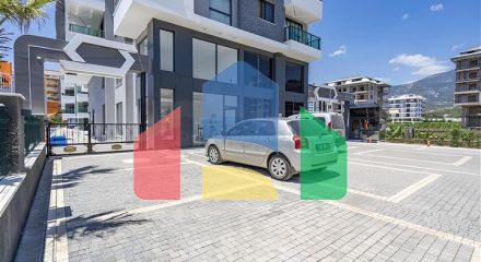 Квартира 1+1 с видом на море в районе Каргыджак