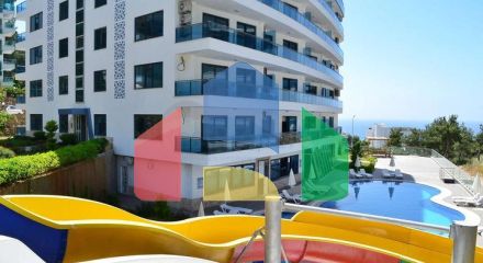 Апартаменти 2 + 1 в мальовничому районі Каргыджак всього в 300 м від моря