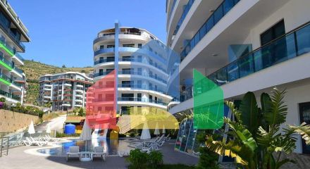 Апартаменти 2 + 1 в мальовничому районі Каргыджак всього в 300 м від моря