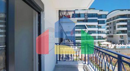 Простора квартира з видом на море в мальовничому районі Аланії