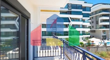 Простора квартира з видом на море в мальовничому районі Аланії