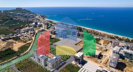 Новый проект жилого комплекса в 300 м от моря в районе Каргыджак