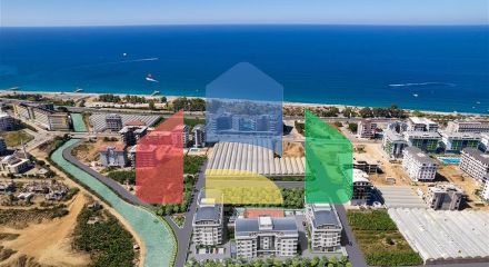 Новый проект жилого комплекса в 300 м от моря в районе Каргыджак