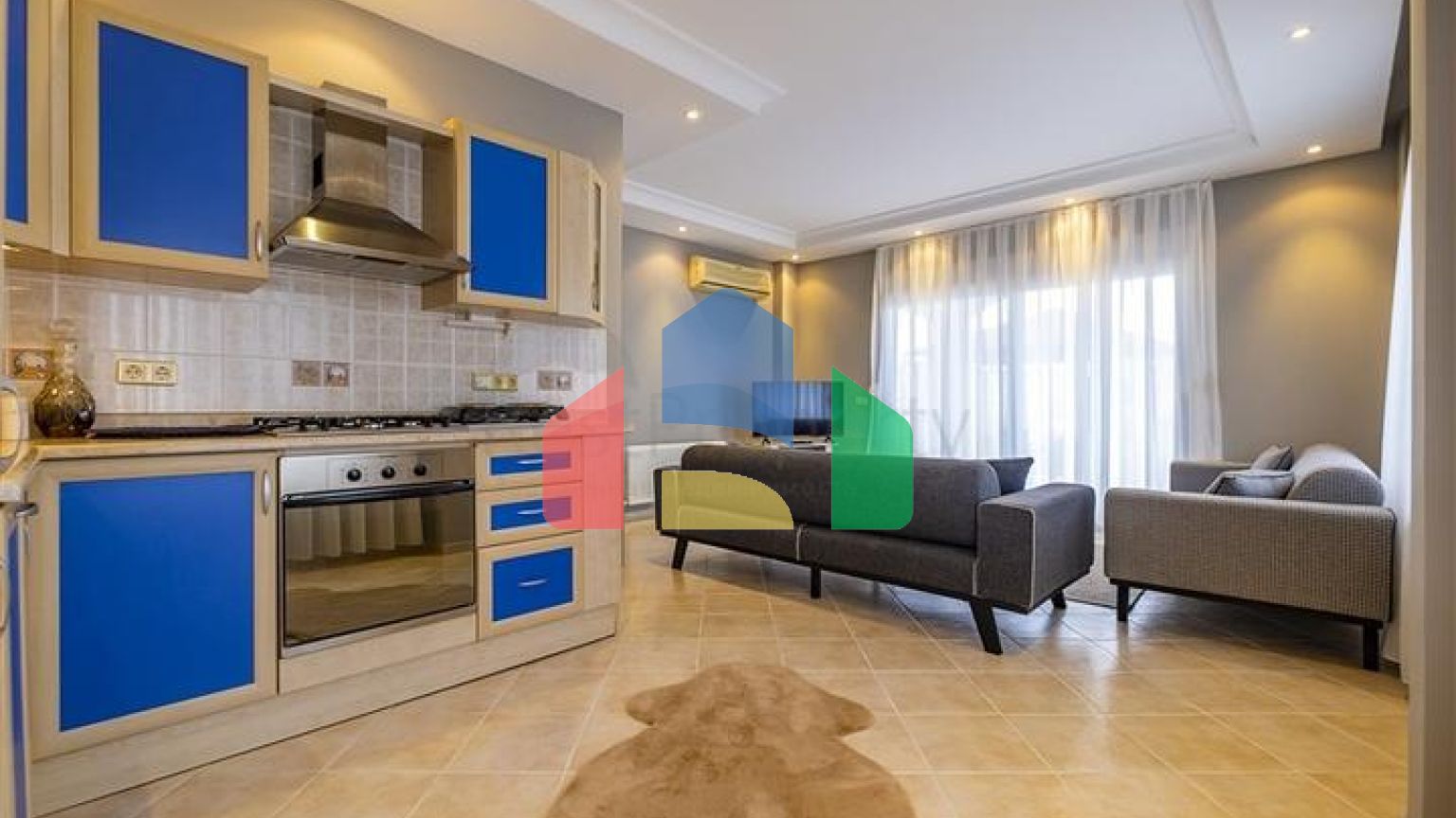 Вилла с потрясающим видом в районе Каргыджак