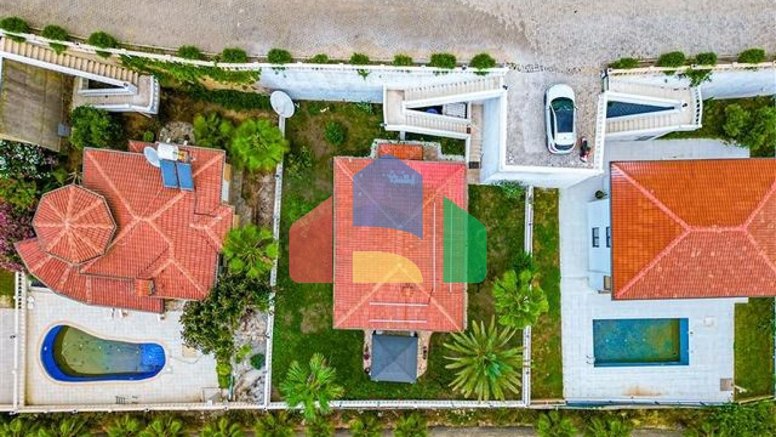 Вилла с потрясающим видом в районе Каргыджак