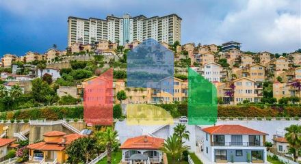 Вилла с потрясающим видом в районе Каргыджак