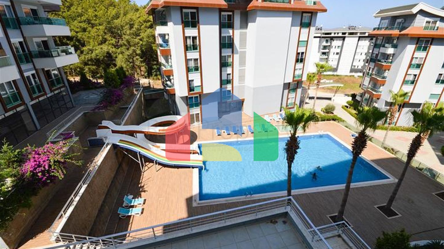 Апартаменти 1 + 1 в 400 метрах від моря в Каргиджаку