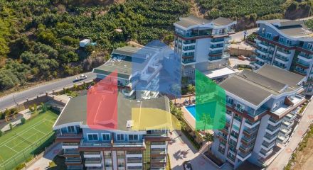 Апартаменти 1 + 1 в 400 метрах від моря в Каргиджаку