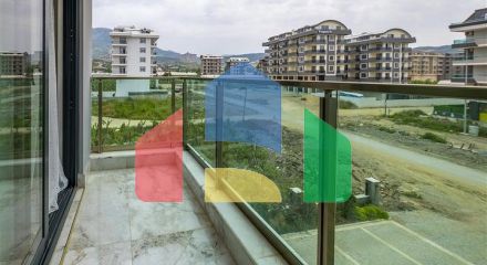 Мебльована квартира 2 + 1 в новому комплексі в районі Каргыджак