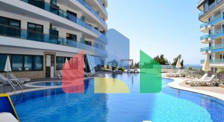 Квартира 1+1 в комплексе с инфраструктурой в районе Каргыджак