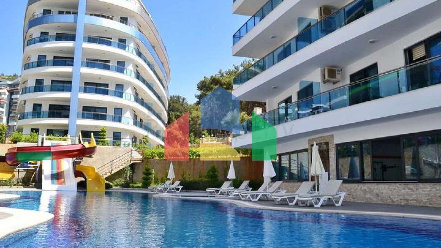 Квартира 1+1 в комплексе с инфраструктурой в районе Каргыджак