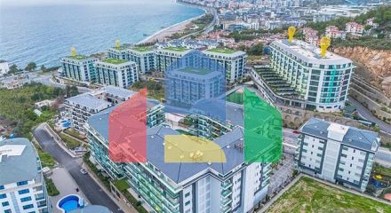 Розкішний пентхаус 3+1 виконаний за індивідуальним замовленням