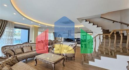 Роскошный пентхаус 3+1 выполненный по индивидуальному заказу