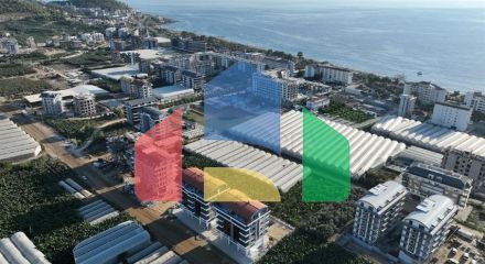 Пентхаус 2+1 в новом доме в 400 м от моря