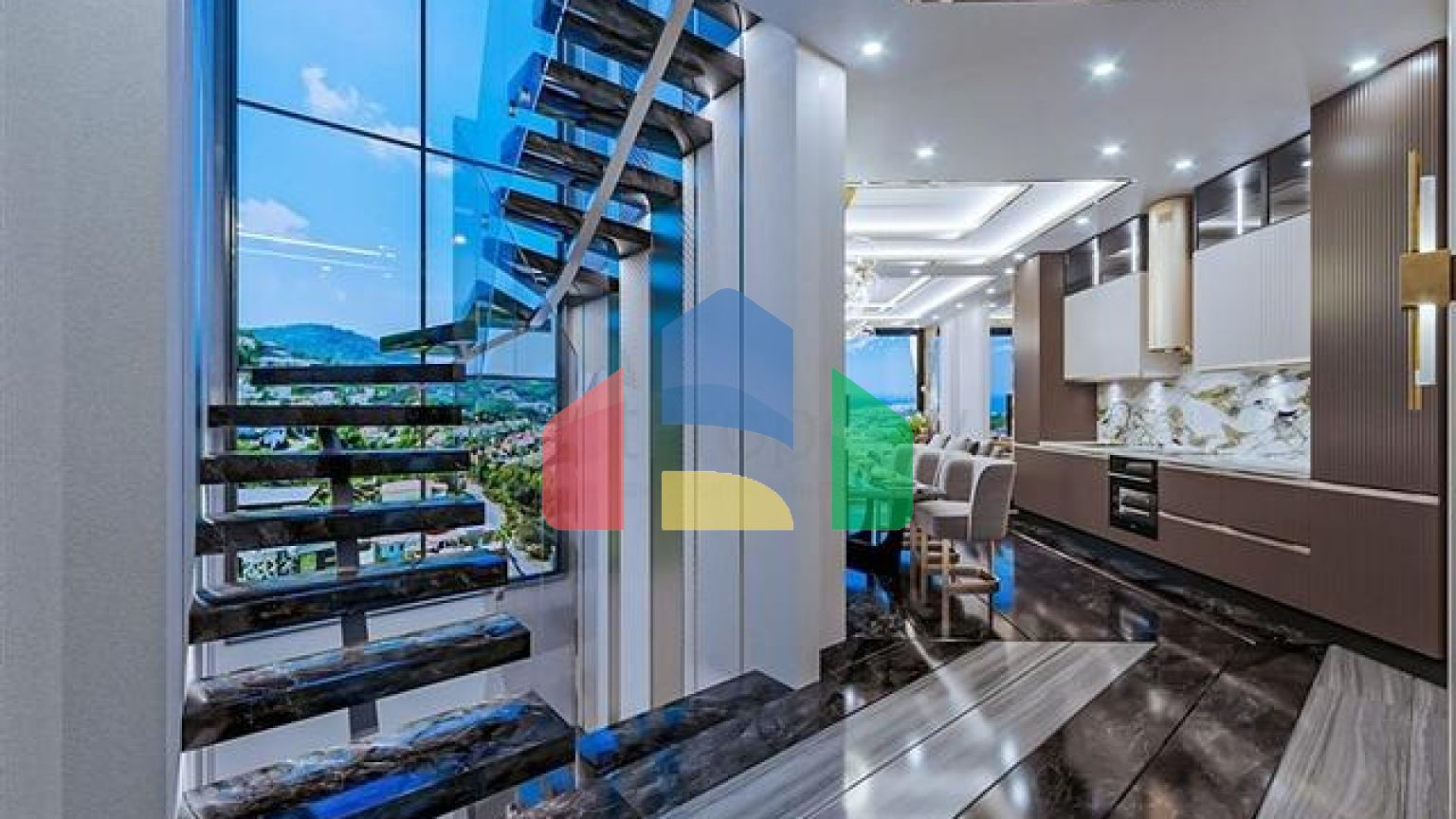 Вилла в элитном районе Каргыджак с возможностью получить гражданство Турции