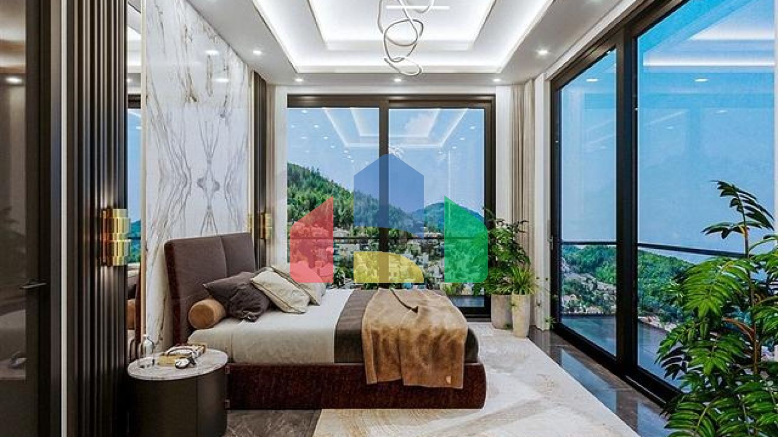 Вилла в элитном районе Каргыджак с возможностью получить гражданство Турции