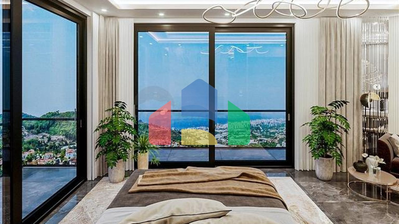 Вилла в элитном районе Каргыджак с возможностью получить гражданство Турции