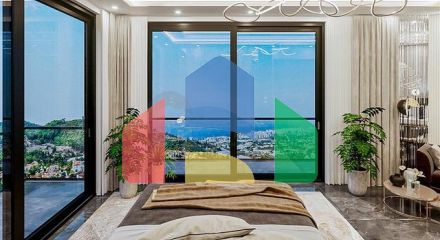 Вилла в элитном районе Каргыджак с возможностью получить гражданство Турции