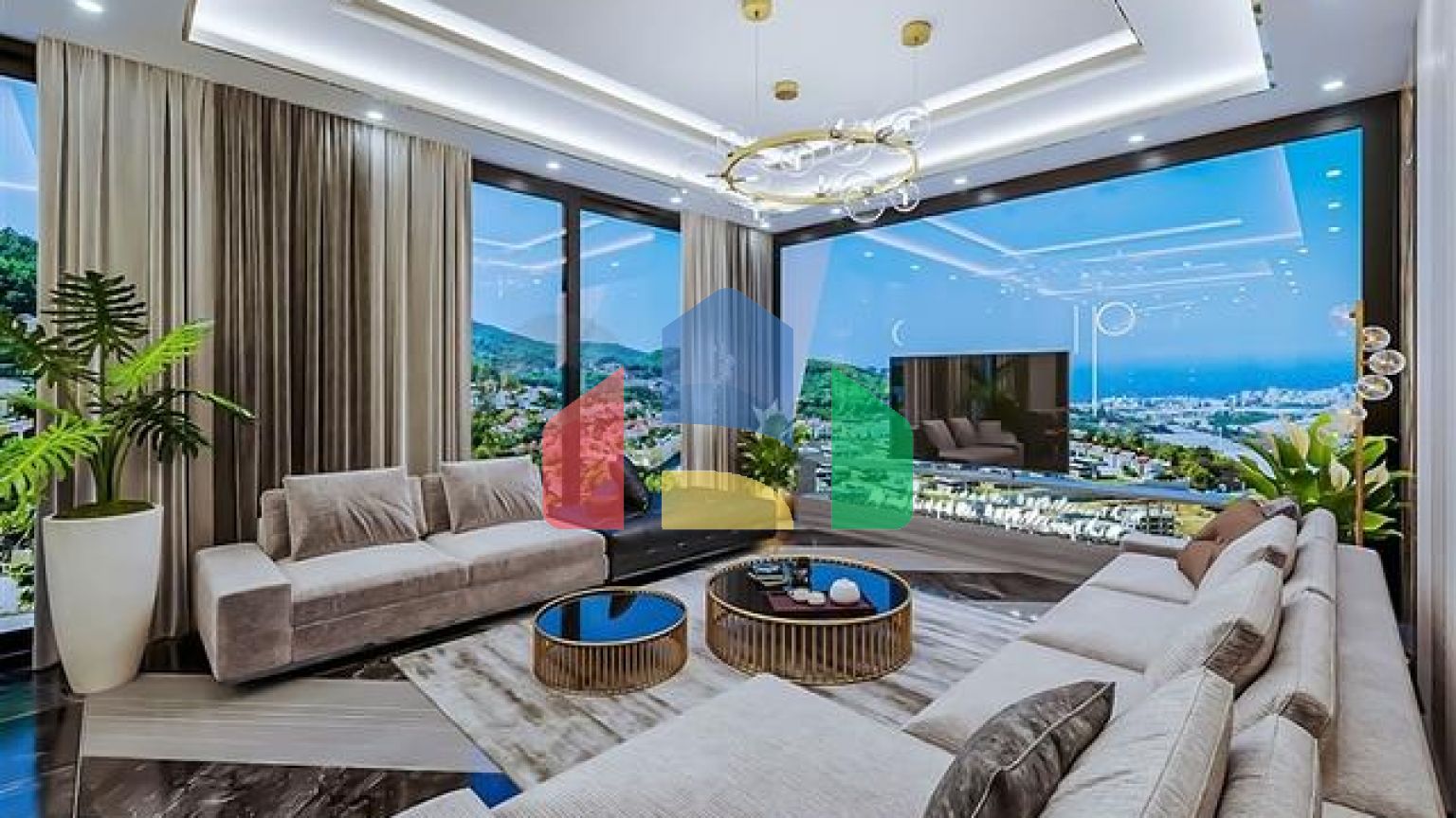 Вилла в элитном районе Каргыджак с возможностью получить гражданство Турции