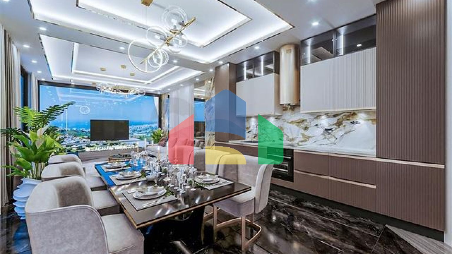 Вилла в элитном районе Каргыджак с возможностью получить гражданство Турции