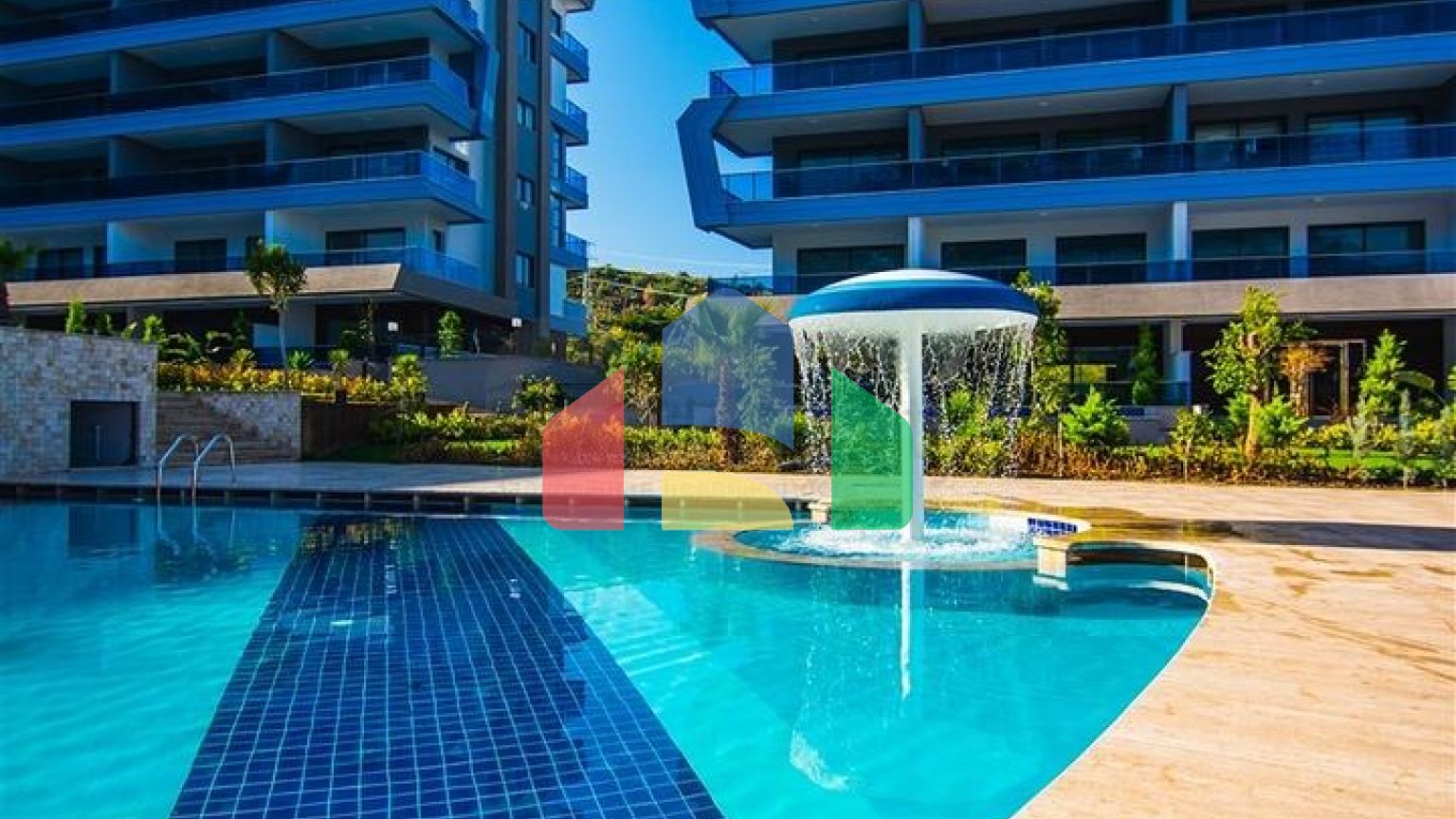 Садовий дуплекс в одному з кращих комплексів в районі Каргыджак