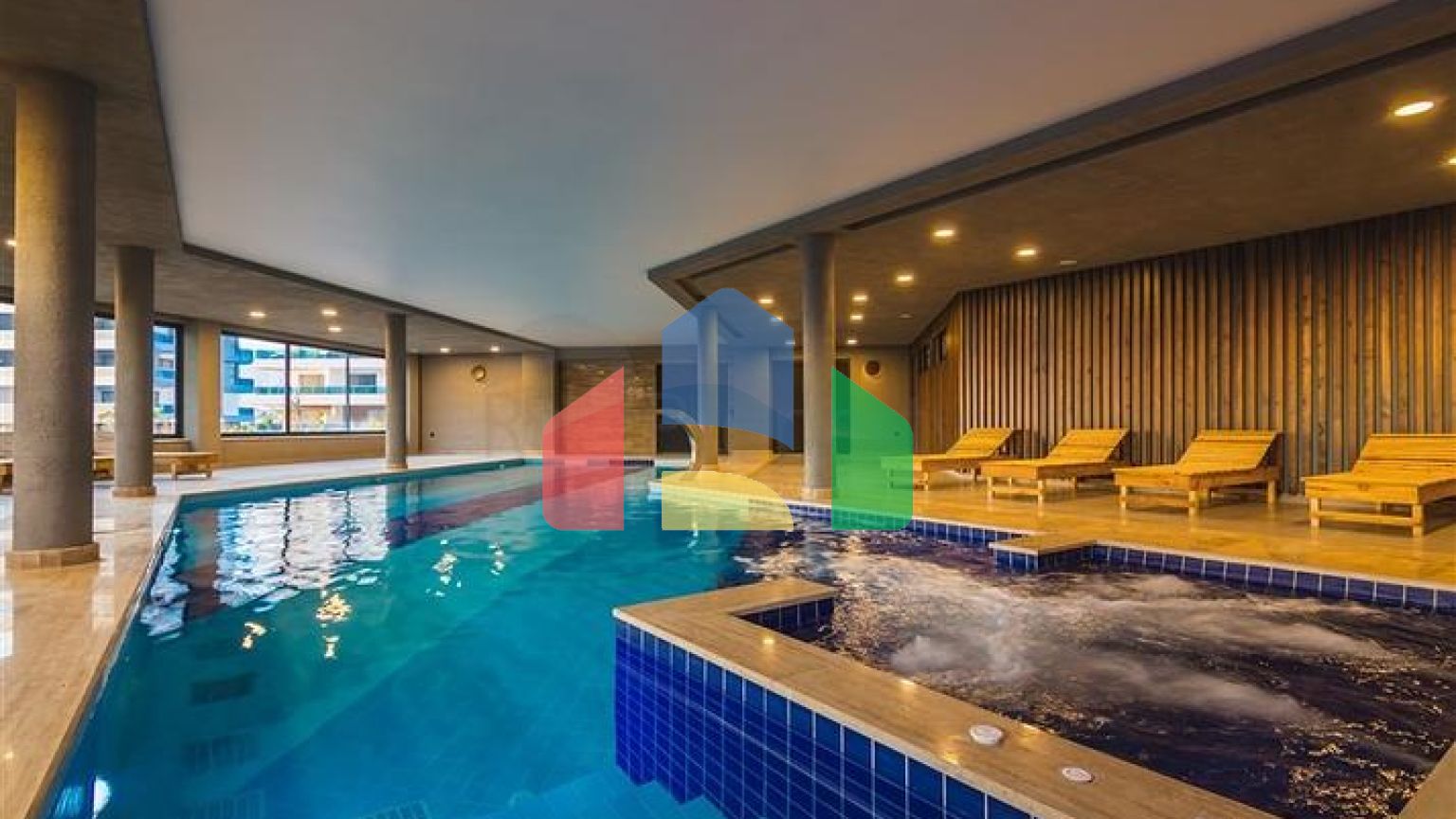 Садовий дуплекс в одному з кращих комплексів в районі Каргыджак