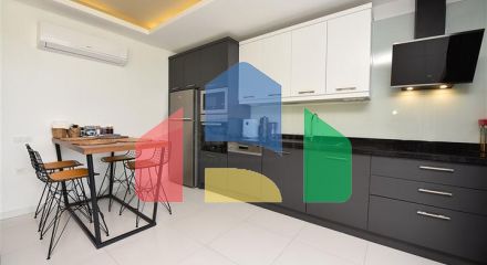 Садовый дуплекс в одном из лучших комплексов в районе Каргыджак