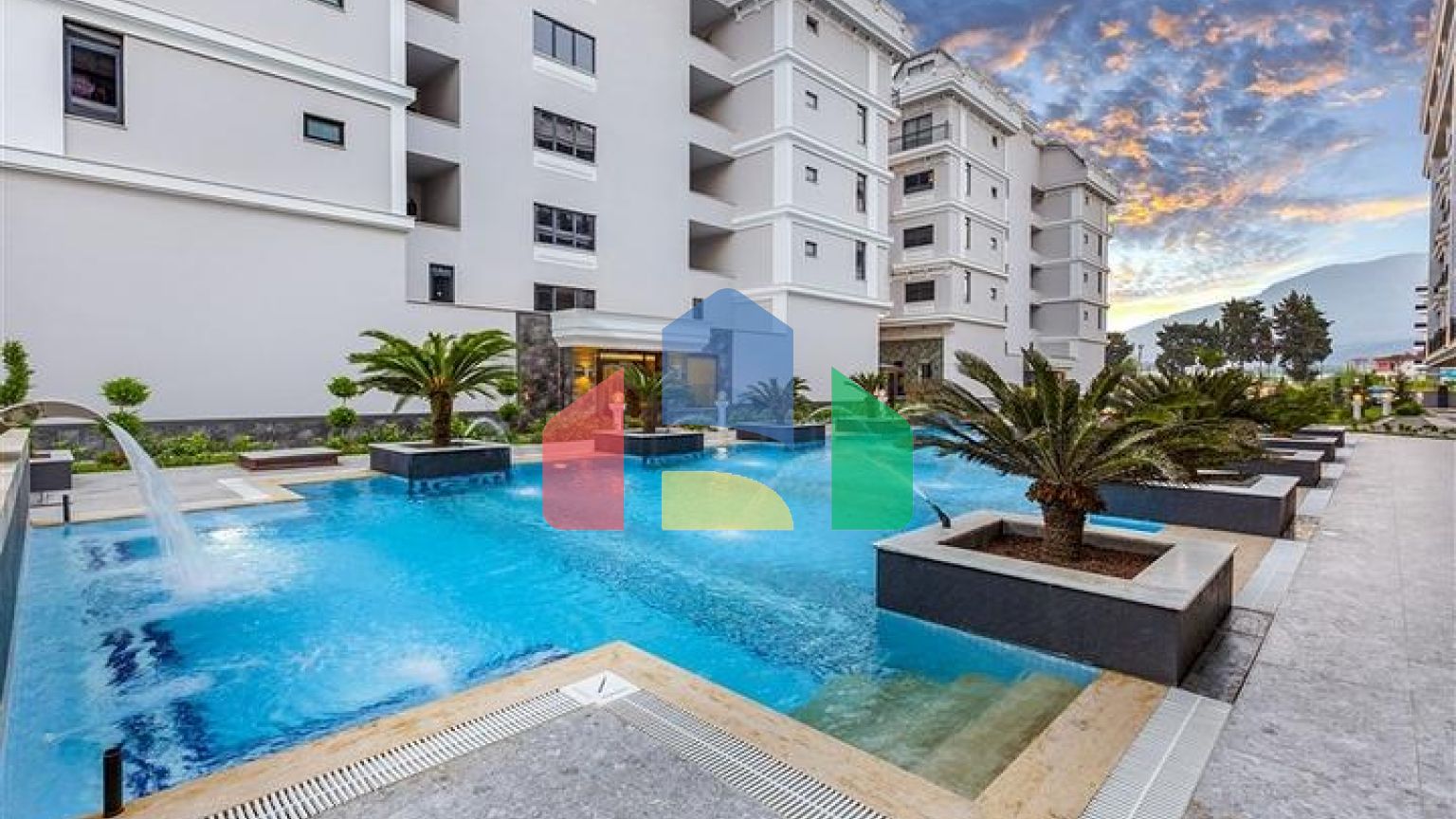 Квартира 2+1 в новом комплексе в районе Каргыджак