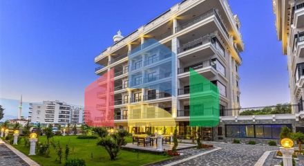 Квартира 2+1 в новом комплексе в районе Каргыджак