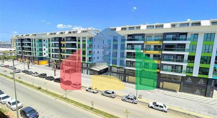 Затишна квартира 1 + 1 в районі Каргиджак