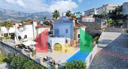 Вилла с панорамным видом на море