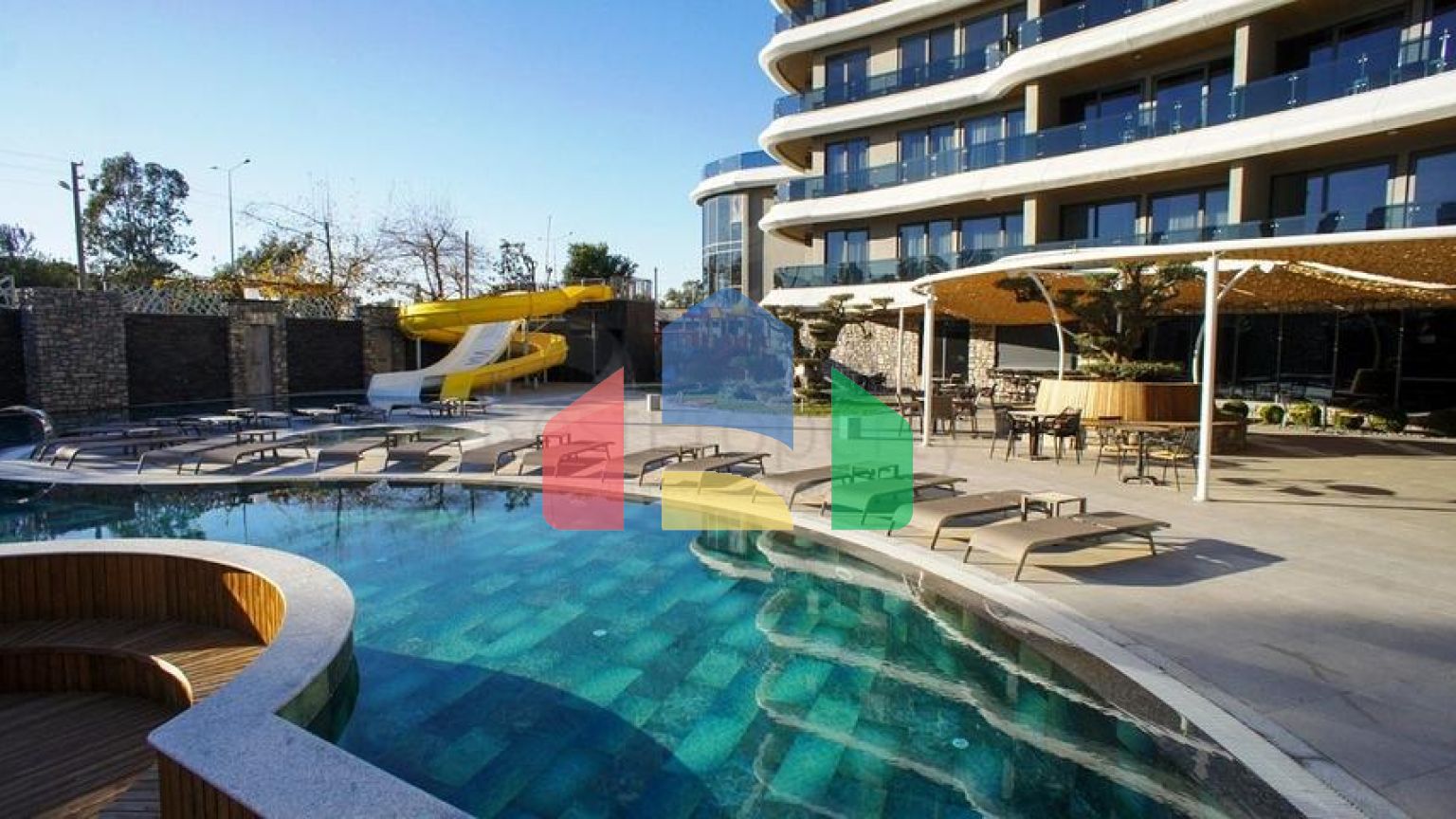 Новый элитный комплекс рядом с морем в Каргыджаке