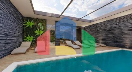 Квартира 1+1 в живописном районе Каргыджак