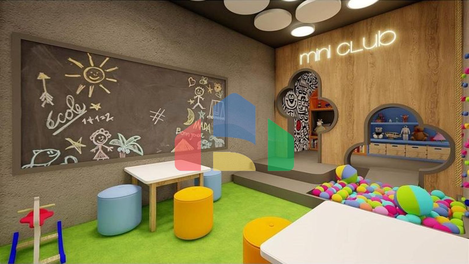 Квартира 1+1 в живописном районе Каргыджак