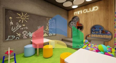 Квартира 1+1 в живописном районе Каргыджак