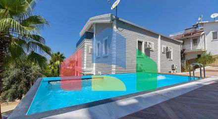Furnished 3+1 villa in Kargicak