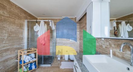 3+1 villa with panoramic view in Kargicak area