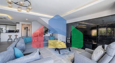 Вілла 3 + 1 з панорамним видом в районі Каргиджак