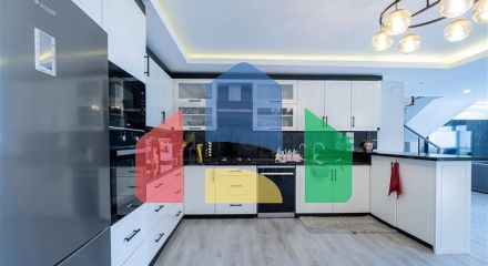 Вілла 3 + 1 з панорамним видом в районі Каргиджак