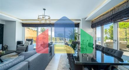 Вілла 3 + 1 з панорамним видом в районі Каргиджак