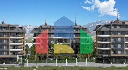 A new investment project in the Kargicak area of Alanya