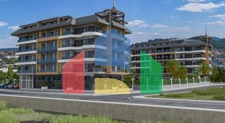 A new investment project in the Kargicak area of Alanya