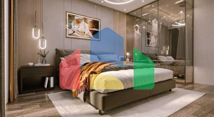 Квартира планировкой 1+1 в районе Каргыджак