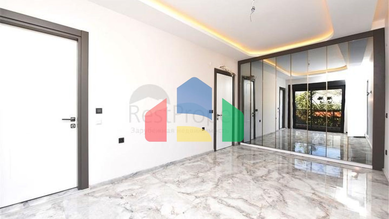 Новый инвестиционный проект с видом на горы в районе Каргыджак