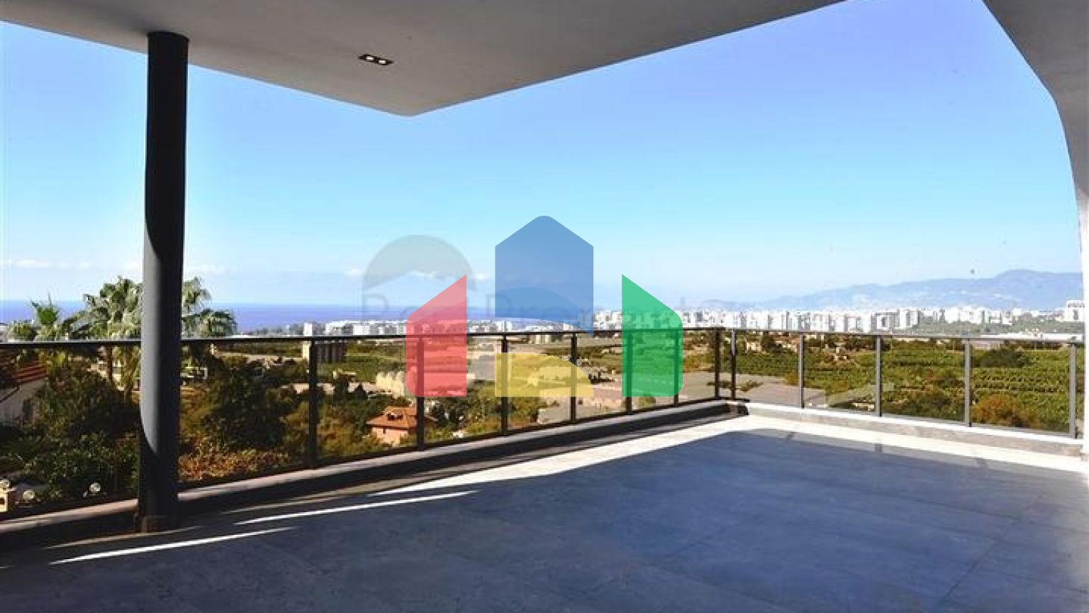 Новый инвестиционный проект с видом на горы в районе Каргыджак