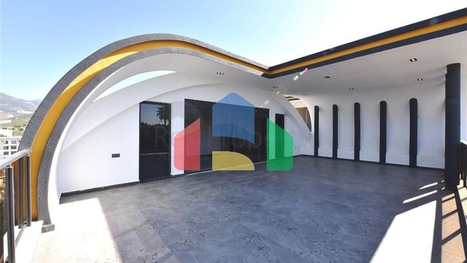 Новый инвестиционный проект с видом на горы в районе Каргыджак