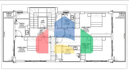 Новый инвестиционный проект с видом на горы в районе Каргыджак