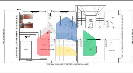 Новый инвестиционный проект с видом на горы в районе Каргыджак