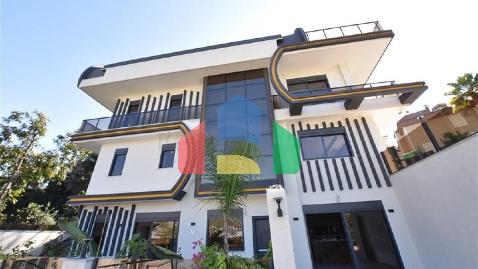 Новый инвестиционный проект с видом на горы в районе Каргыджак