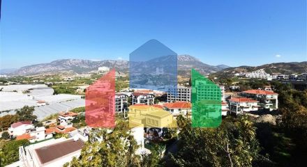 Новый инвестиционный проект с видом на горы в районе Каргыджак